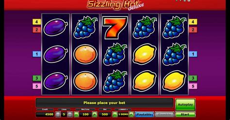 Sizzling hot slot machine online